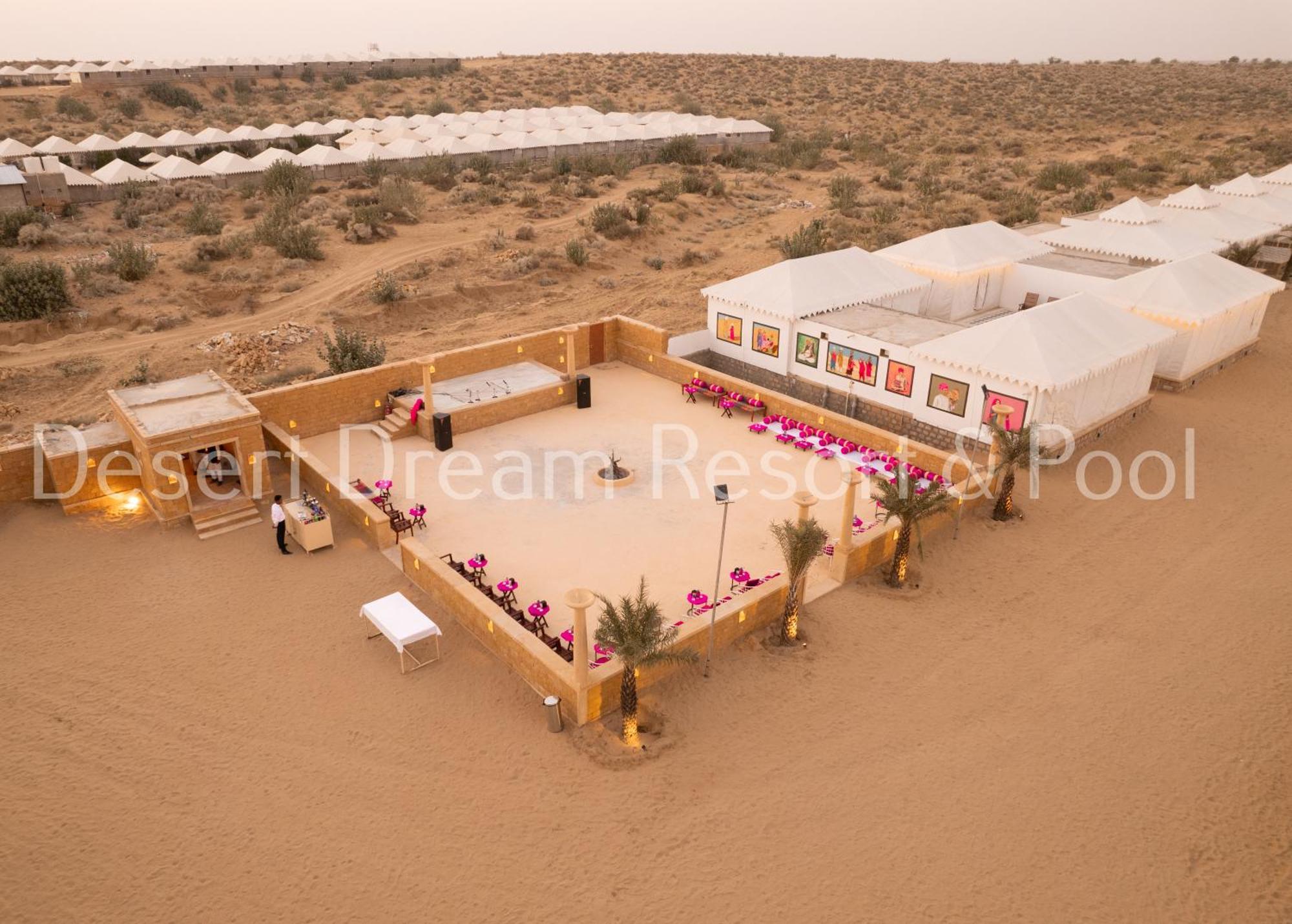 Desert Dream Royal Camp & Pool Jaisalmer Zewnętrze zdjęcie